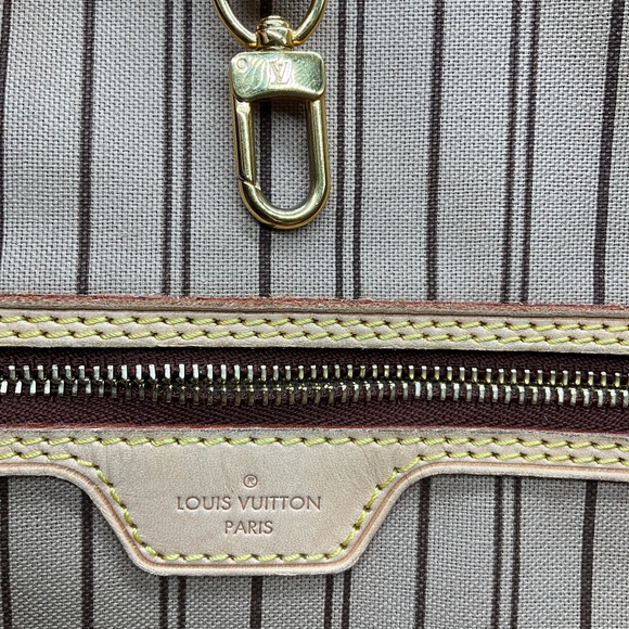 LOUIS VUITTON BROWN MONOGRAM CANVAS NEVERFULL GM TOTE BAG - Picture 9 of 16